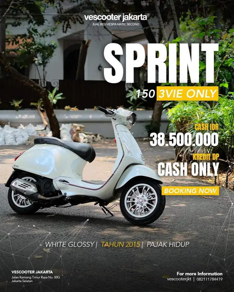VESPA SPRINT 150 3VIE 2015