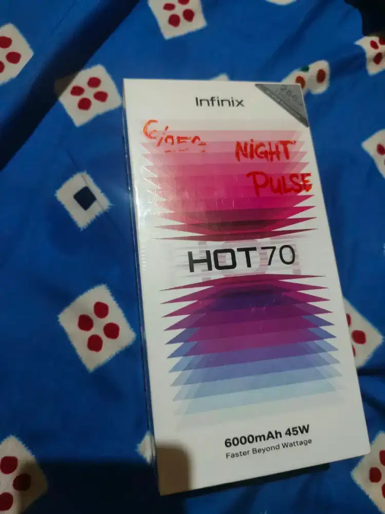 jual infinix HOT 70 RAM 6/256