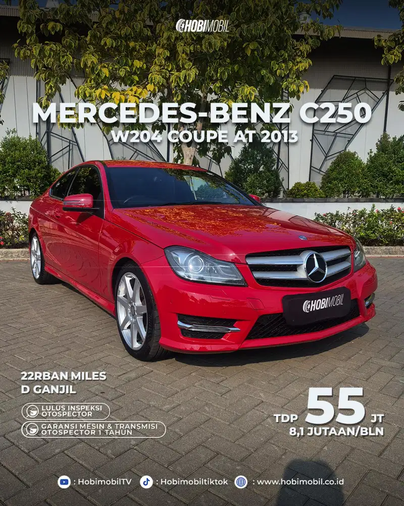 Mercedes Benz C250 Coupe AT Thn 2013