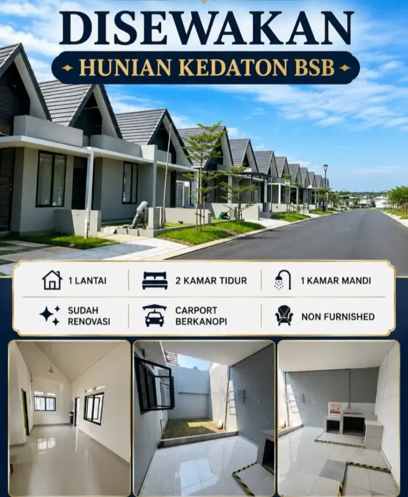 Sewa baru beli kedaton bsb woodland mansion ivy park victoria highland