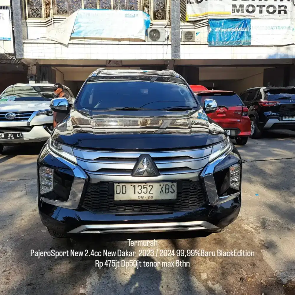 Pajerosprot New 2.4cc Dakar 2023 / 2024 Sunrof BlackEdition 99,99%Baru