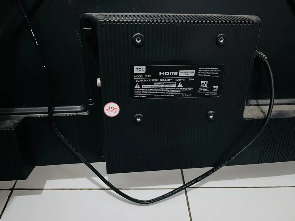 Dijual andorid tv merk TCL 32 inch