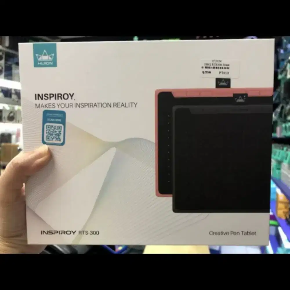 HuiRon Inspiroy RTS-300 Tablet Pena Kreatif Pena Digital