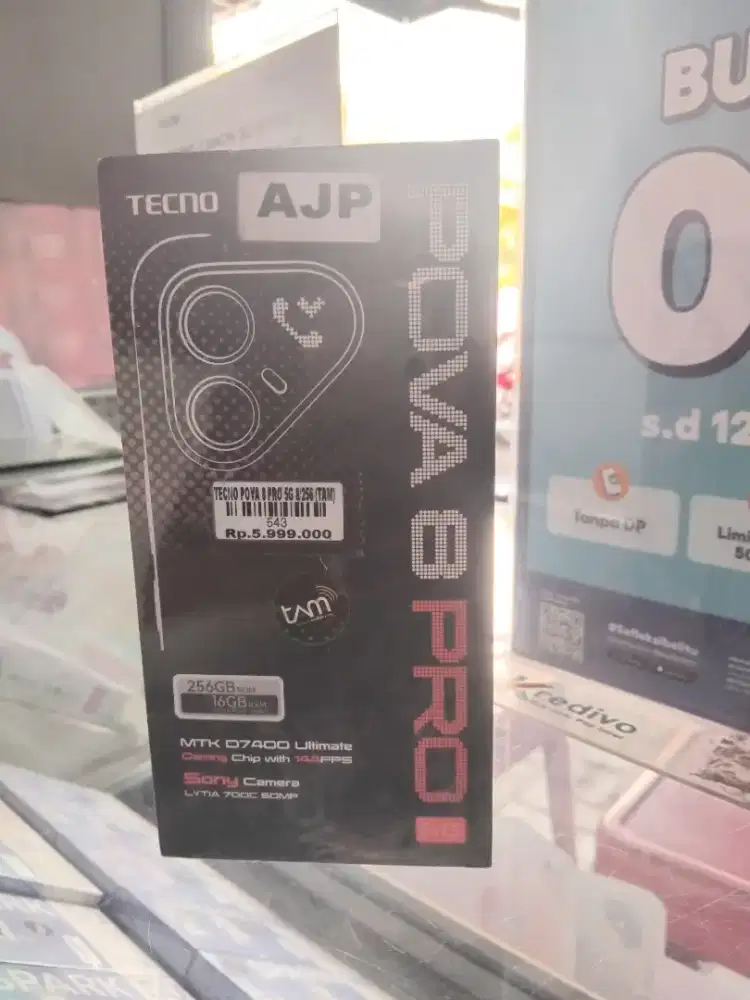 TECNO POVA 8 PRO 5G 8/256 ATLANTIS DAHSYAT