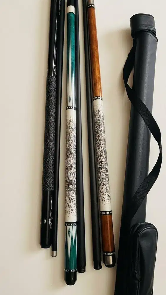 Stik biliard leijiear 3stik+ tas