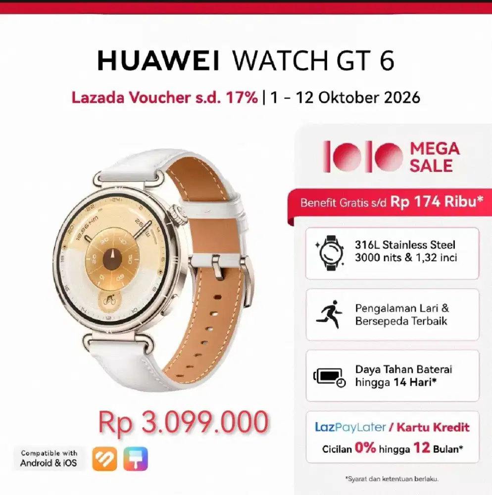 Huawei Watch Gt 6 41mm White
