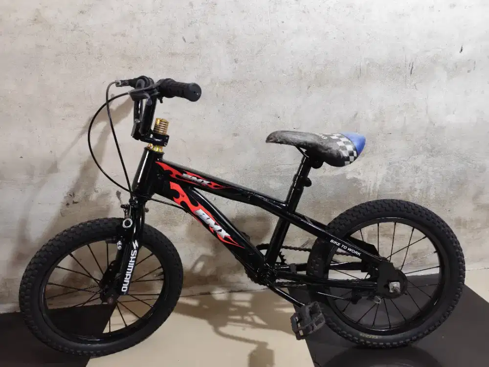 Sepeda bmx ukuran 16 siap pakai