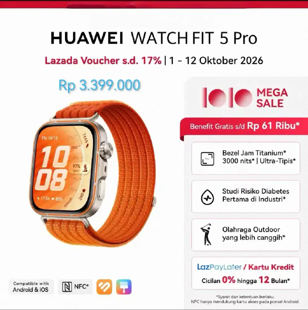 Huawei Watch Fit 5 Pro