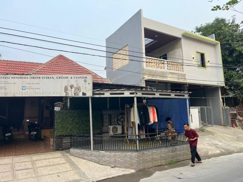 Rumah SHM, Di Jalan Utama, Cocok Buat Usaha, Kosan, Tempat Tinggal