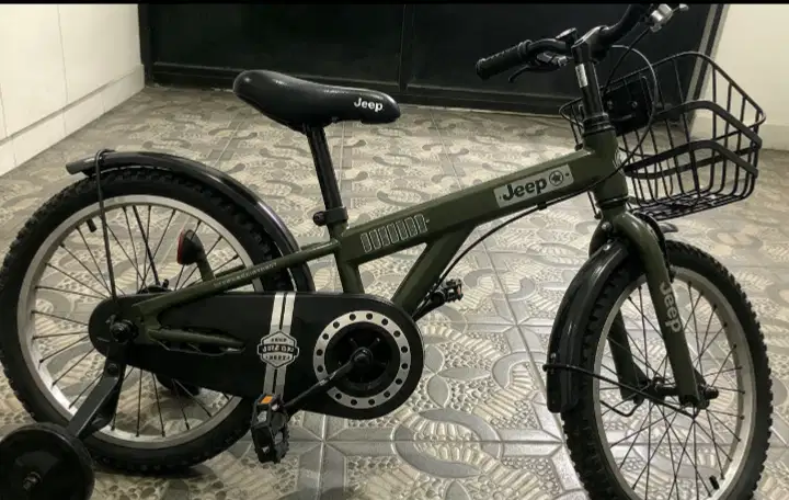 Sepeda Anka JEEP warna Hijau Army