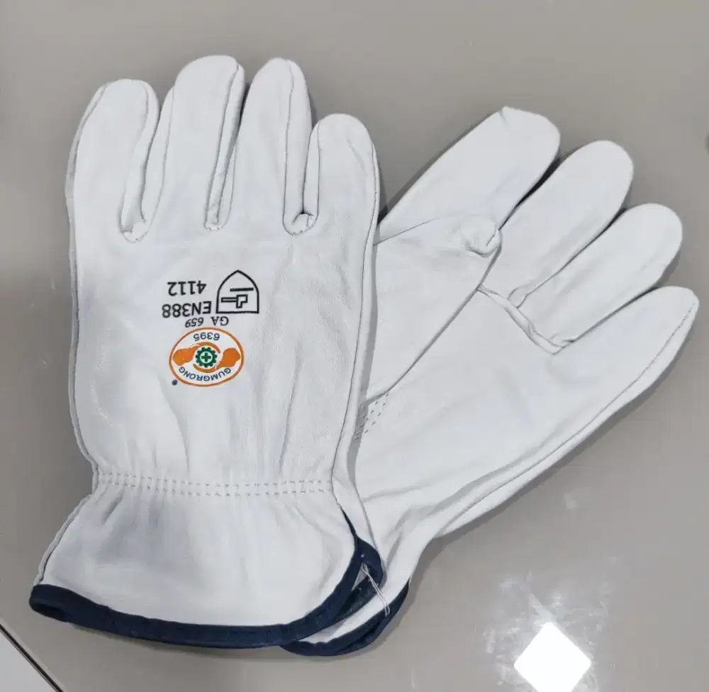 Sarung tangan kulit Las Argon Premium