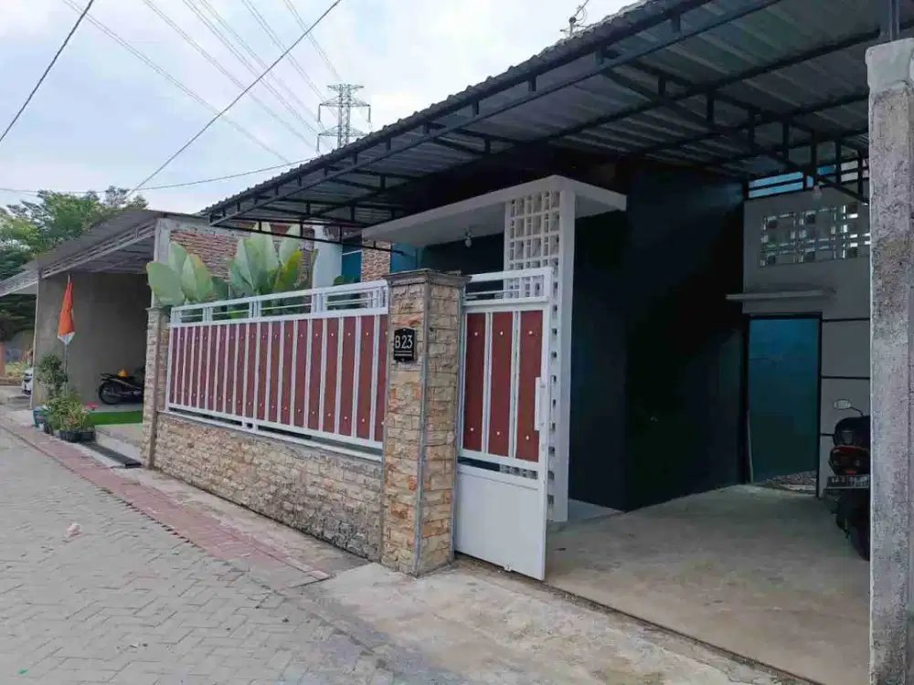 Rumah Siap Huni Bagus di Perum Cluster Mojolaban