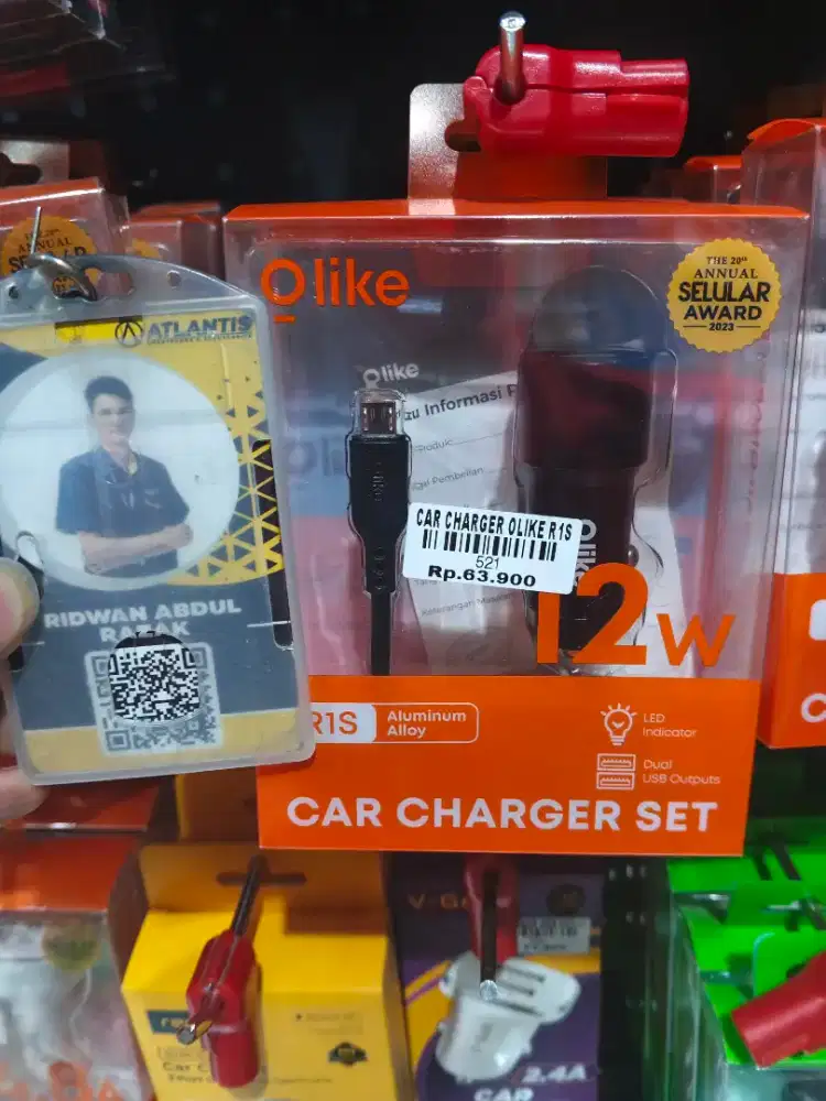 CAR CHARGER OLIKE R1S | ATLANTIS DAHSYAT