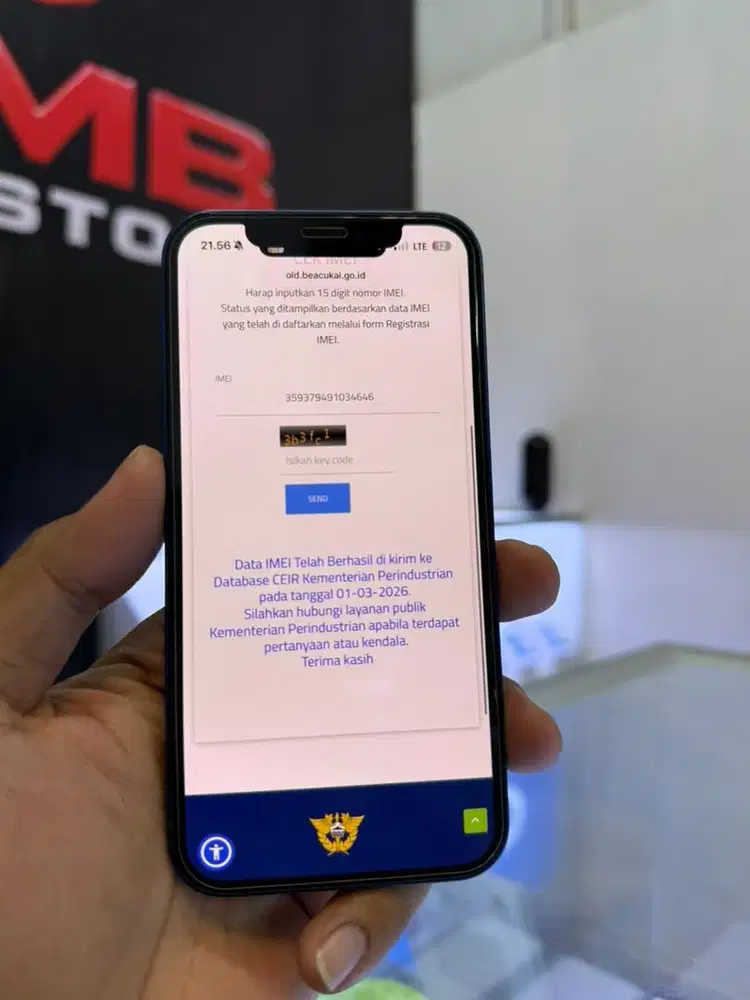Iphone 12 128gb beacukai permanen resmi