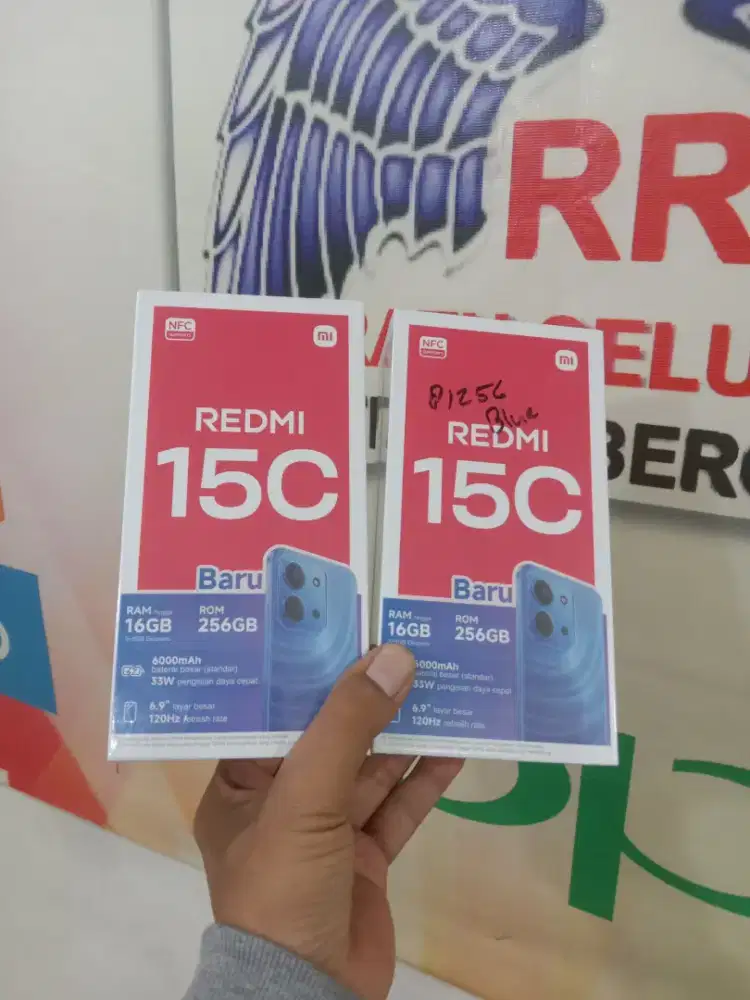 [ Fast respon WA ] Xiaomi Redmi 15C NFC 8+8/256 Garansi resmi 15bln