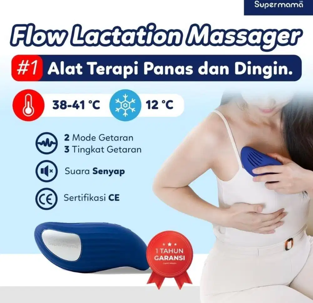 Supermana Lab Flow Laktasi membantu melancarkan ASI