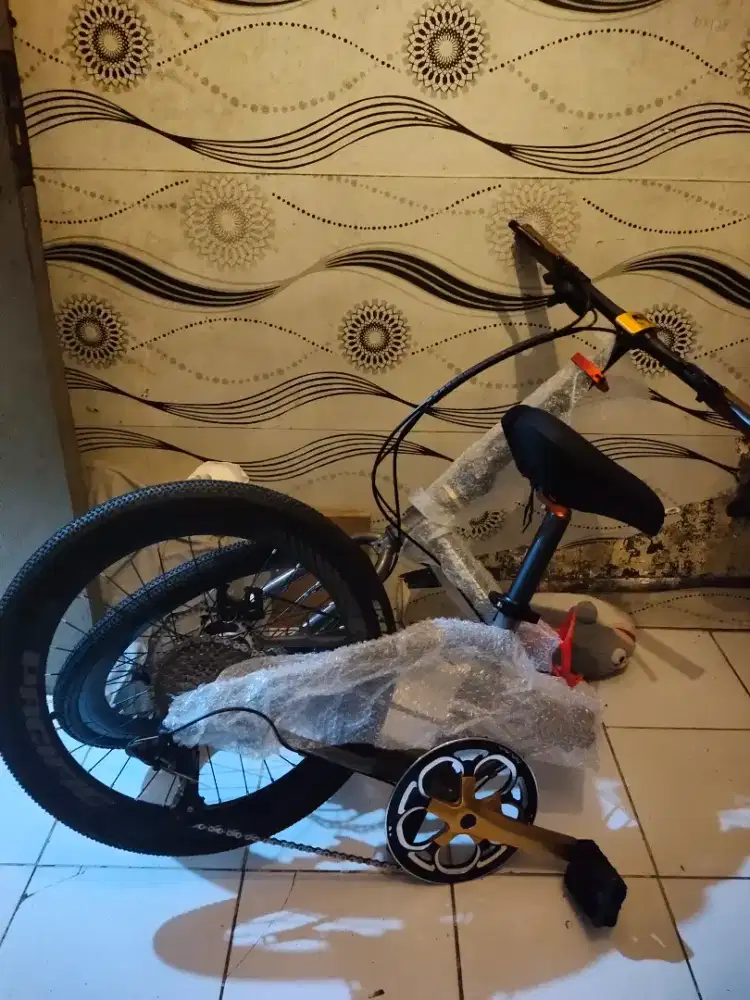 Sepeda lipat UK 20 speed 10
