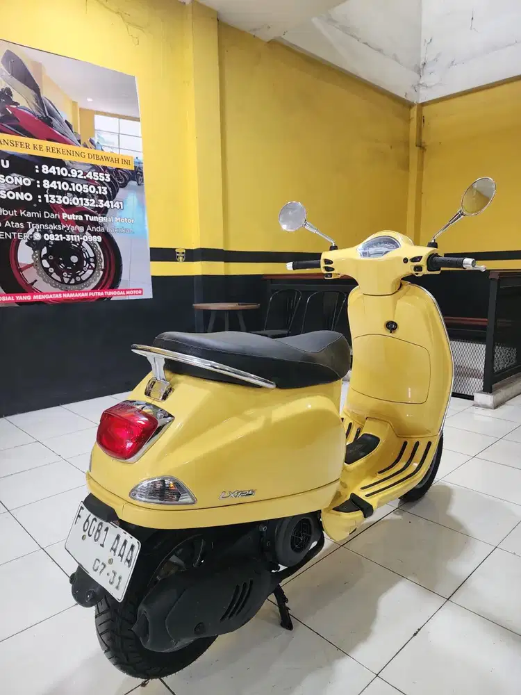 Vespa lx 125 i get dp 1,5 juta