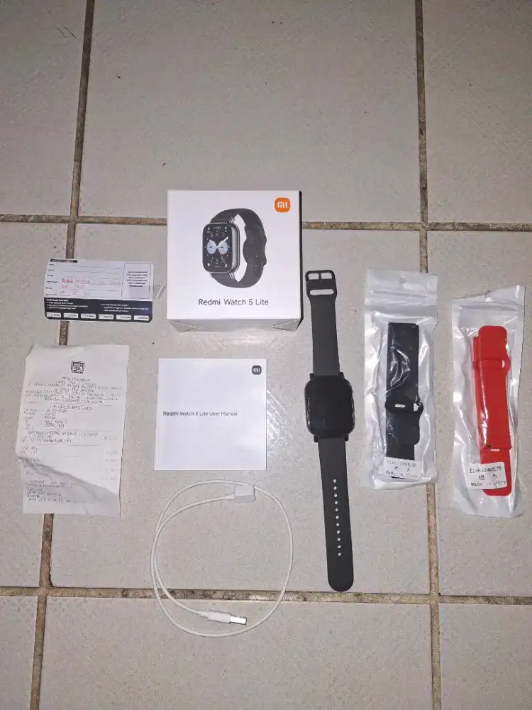 ​[PRELOVED] Smartwatch Redmi Watch 5 Lite Black – Fullset Mulus 95%