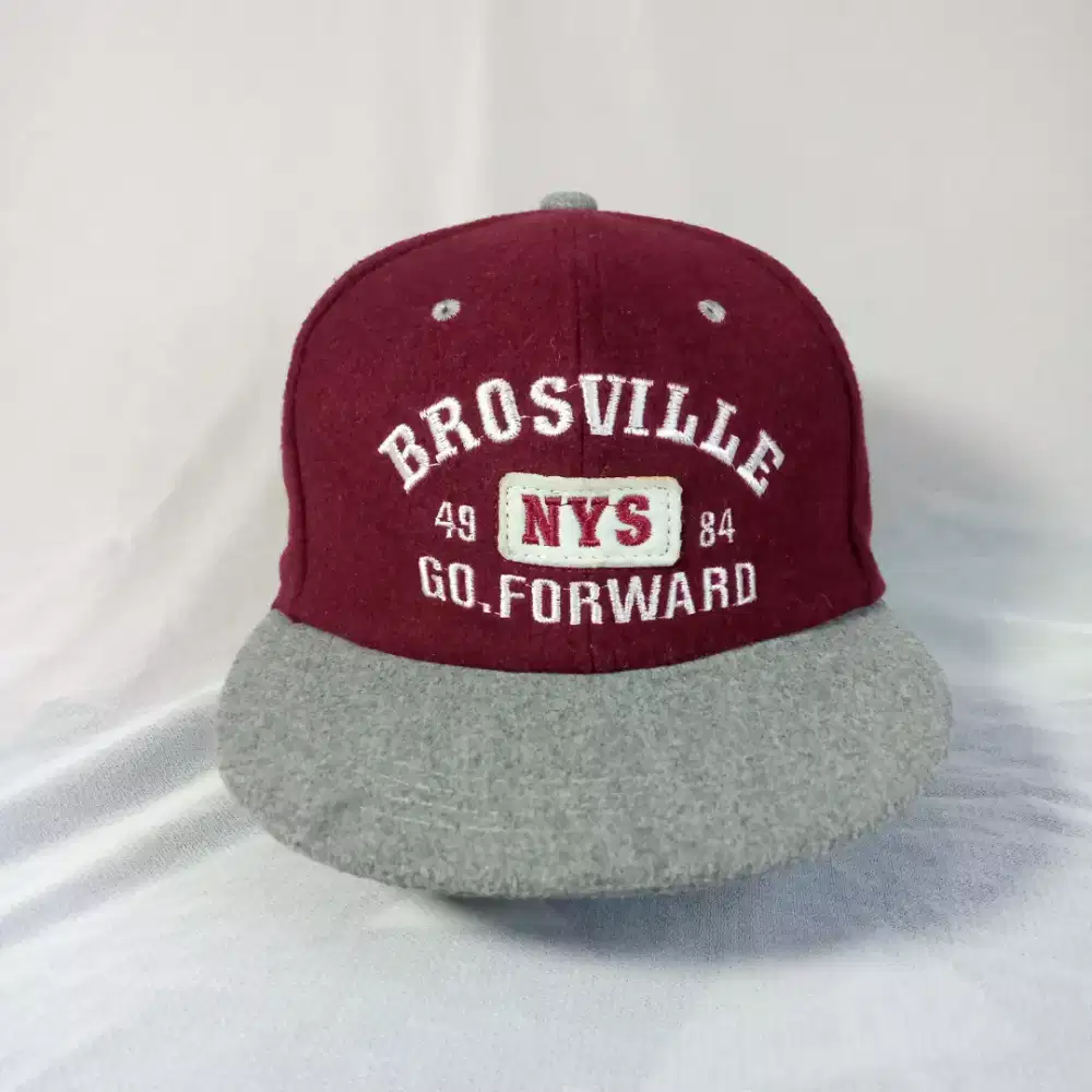Topi Snapback Bronsville NYS Go Forward Wool Millitage