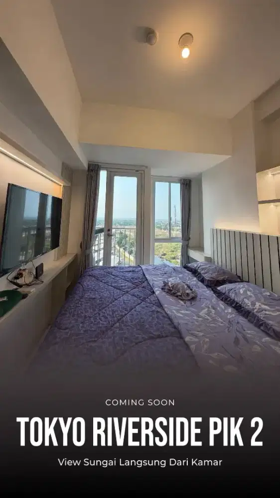 Disewakan apartemen Tokyo reverside pik2 harian dan mingguan