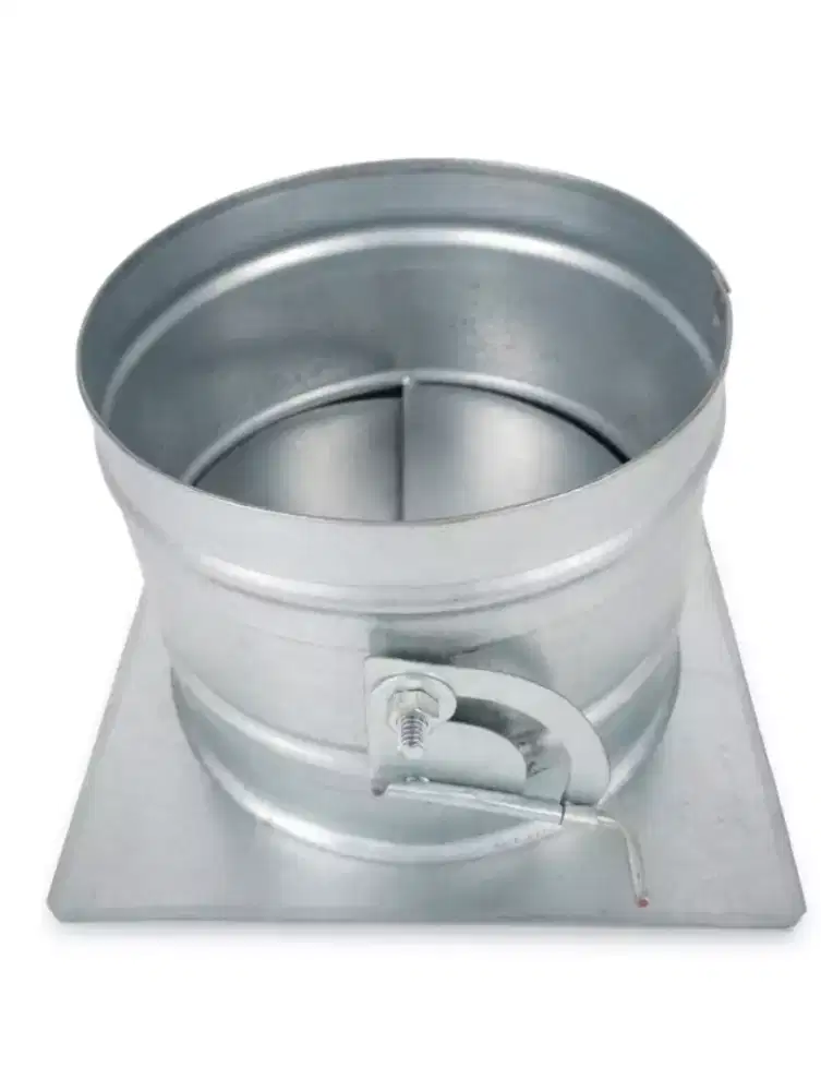 Volume Damper Bulat / Butterfly Damper Galvanis