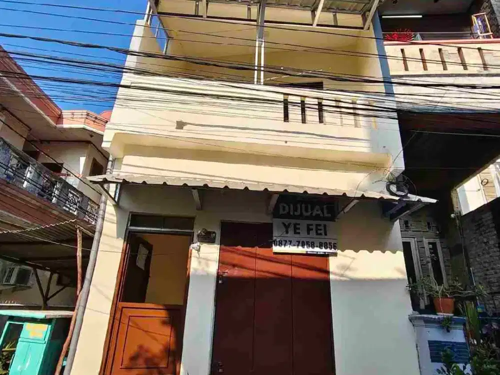 hot sale rumah Ancol selatan 2½ lantai siap huni 1.3M minat ?