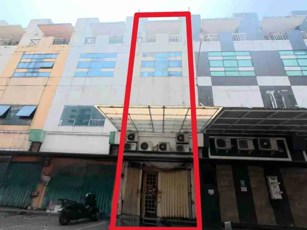 Jual Ruko Darmo Galeria, 5 Lantai. Siap Pakai. Ruko Terawat. Ada Lift Barang. Bangunan Anti Gempa. Murah. Nego. Cocok untuk Kantor, Usaha Online
