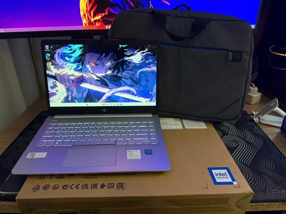 Jual Laptop HP Intel Celeron N4500 Ram 4 GB & SSD 256 GB
