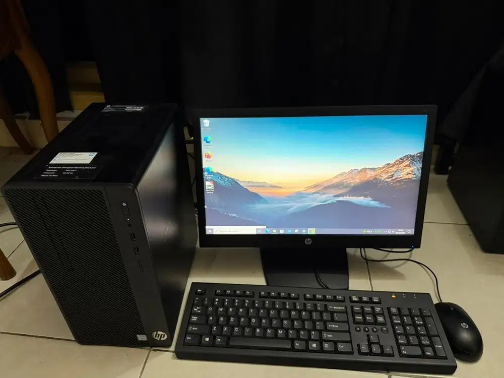 Jual Komputer/PC Build Up Hp Core i5 Fullset Siap Pakai