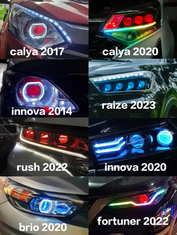 lampu custom mobil