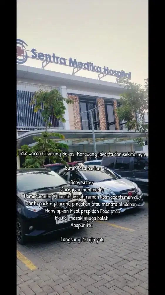 Open jasa harian Caregiver