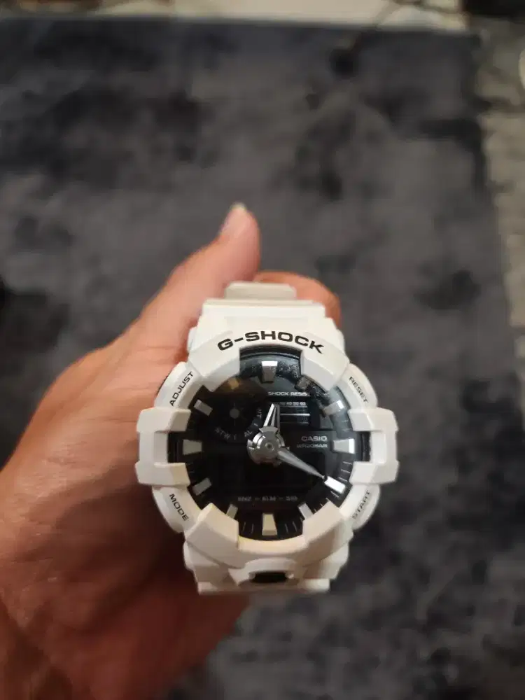 G-SHOCK GA-700-7ADR White Fullset Original + Box