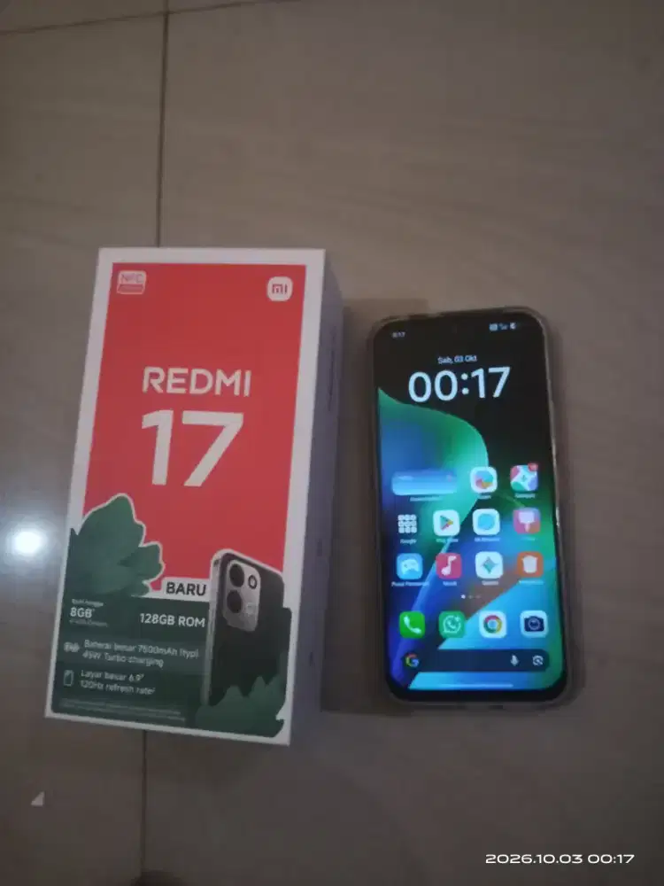 Xiaomi redmi 17 ram 4/128
