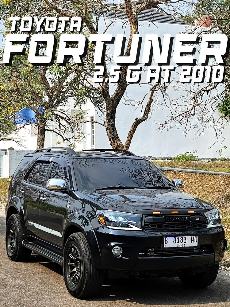 Toyota fortuner 2010 G diesel metik rerr buruan cuma 1 ga ada lagi