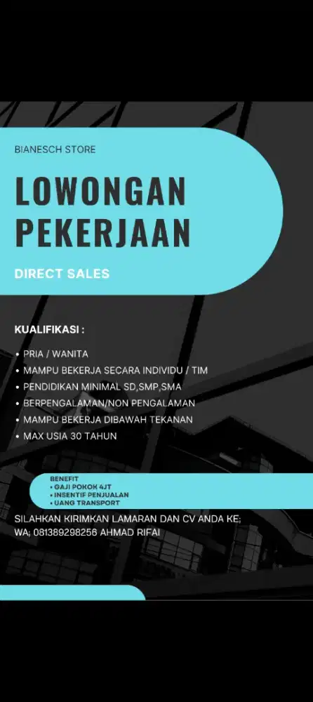 Lowongan pekerjaan
