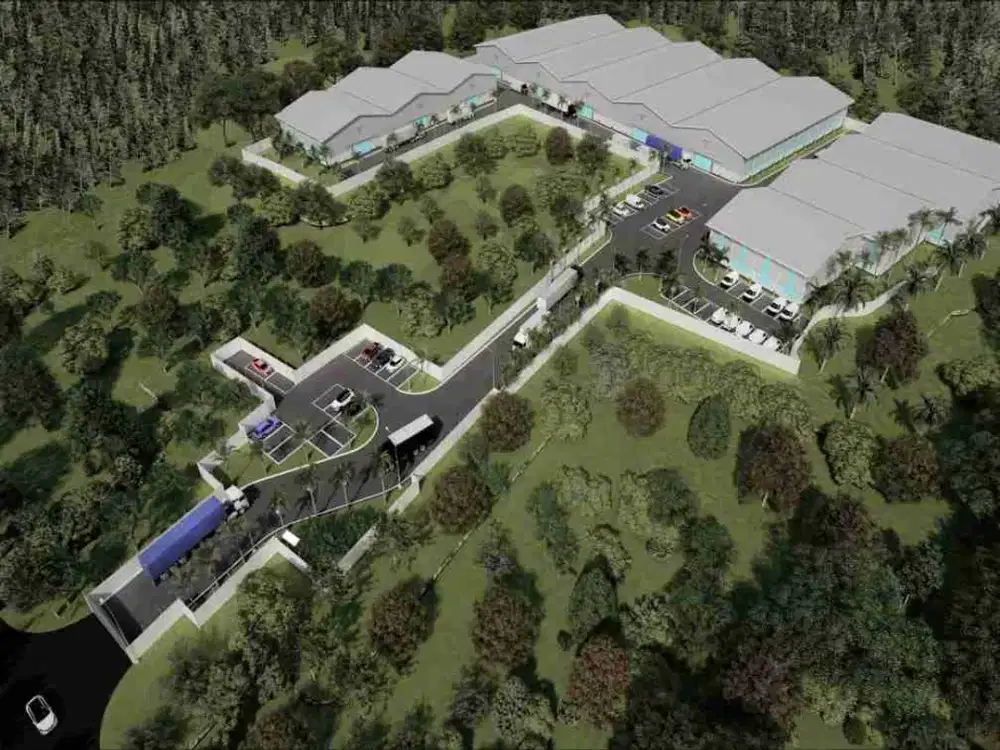 Disewakan Gudang Baru Sepatan Tangerang 490m² Dekat Bandara Akses PIK