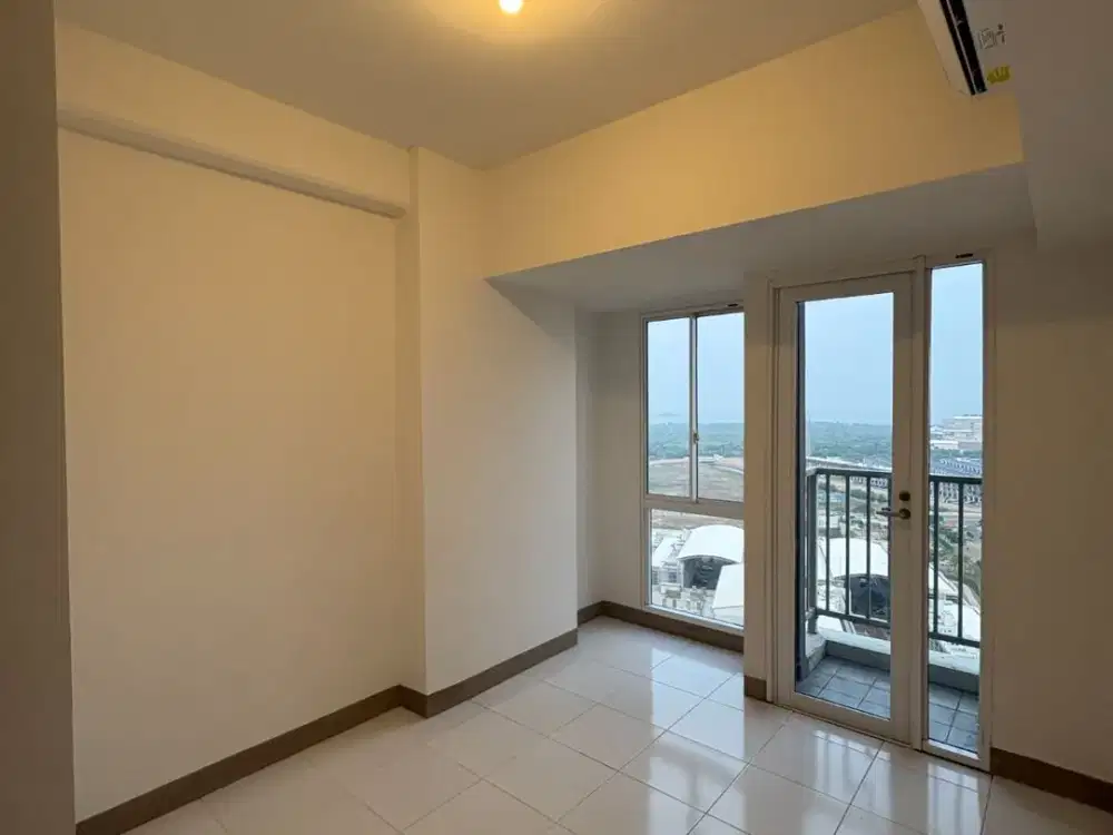 Disewakan PIK 2 Apartemen Tokyo Riverside Studio Uk. 21m2 Kosongan AC + Water Heater (Siap Pakai !!)