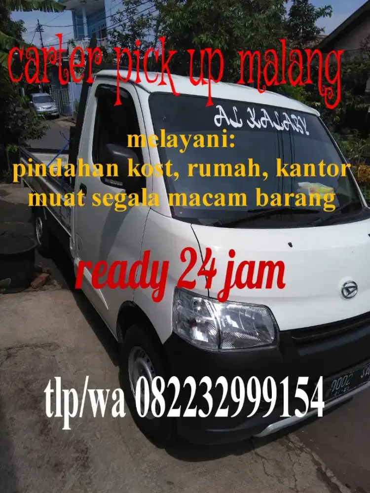Sewa carteran pickup malang