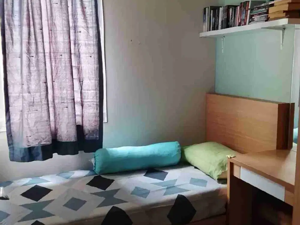 dijual Apartemen green palace 2kt tipe Besar 42m² full furnished shm tower FAVORITE kalcit