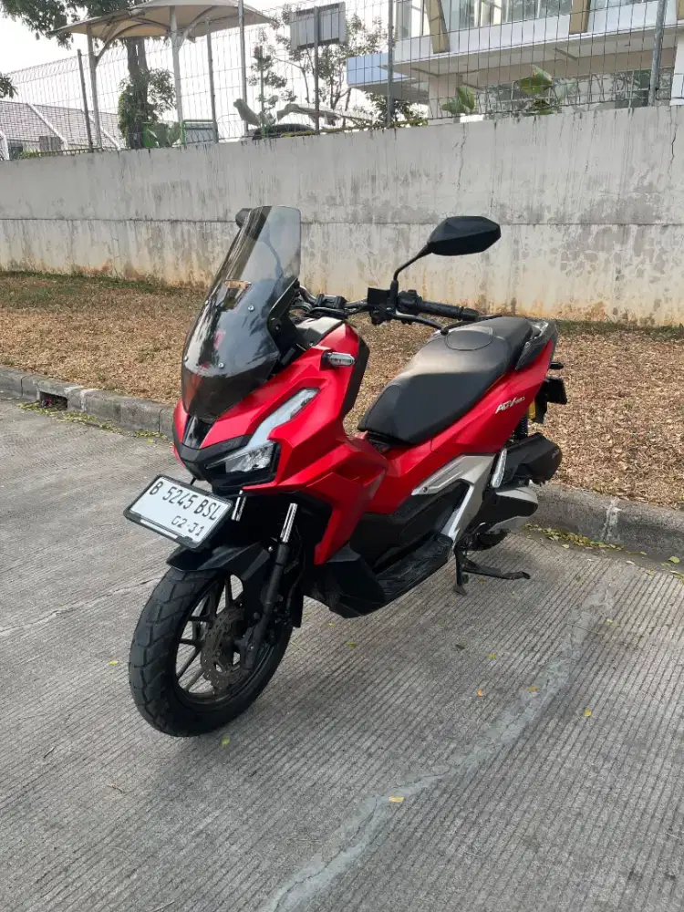 Honda Adv 160 Cbs Merah Doff