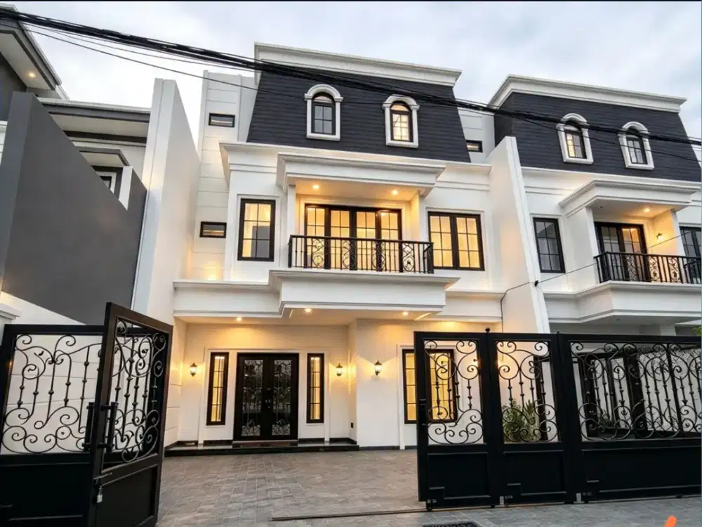 DIJUAL RUMAH BRAND NEW PONDOK BAMBU JAKARTA TIMUR SHM PBG 3+1 KT CARPORT 2 MOBIL