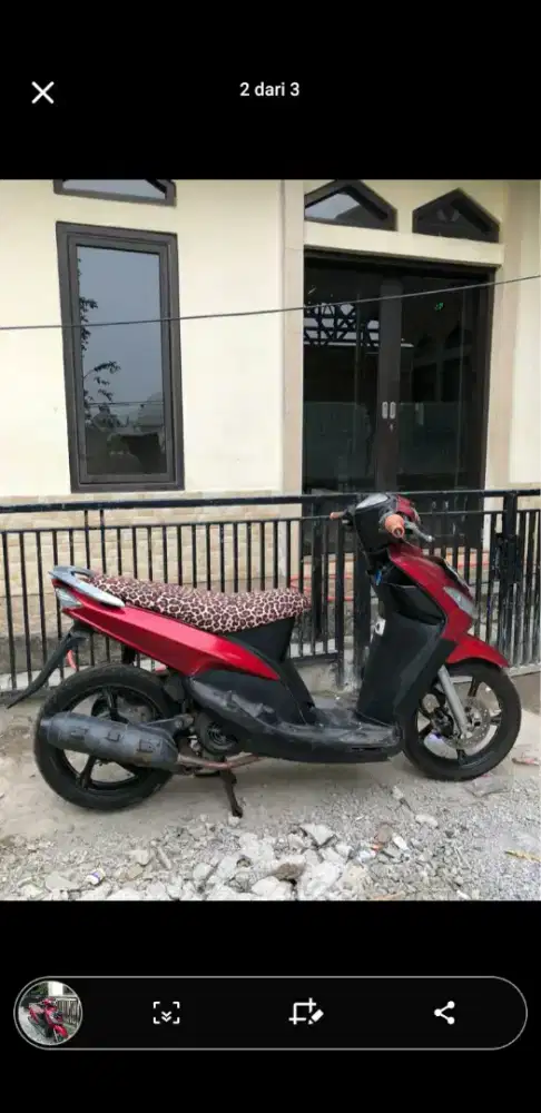 mio 2011 asli merah kumplit