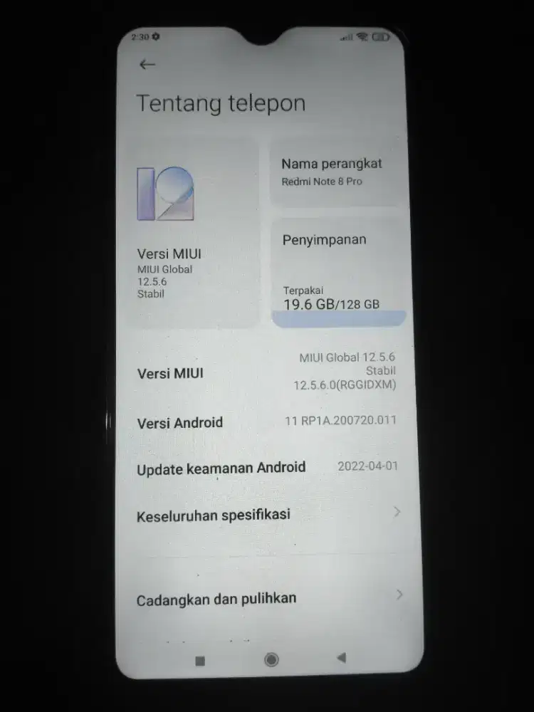 REDMI NOTE 8 PRO