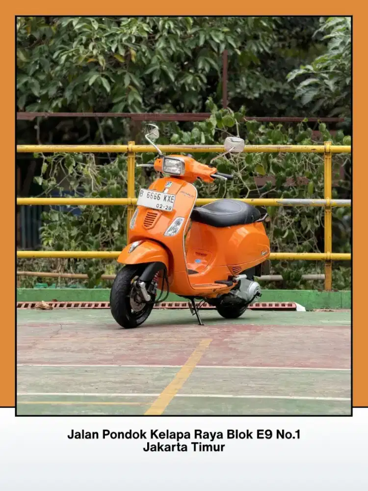 DIJUAL PIAGGIO VESPA S 150 2V THN 2012 PERFECT CONDITION