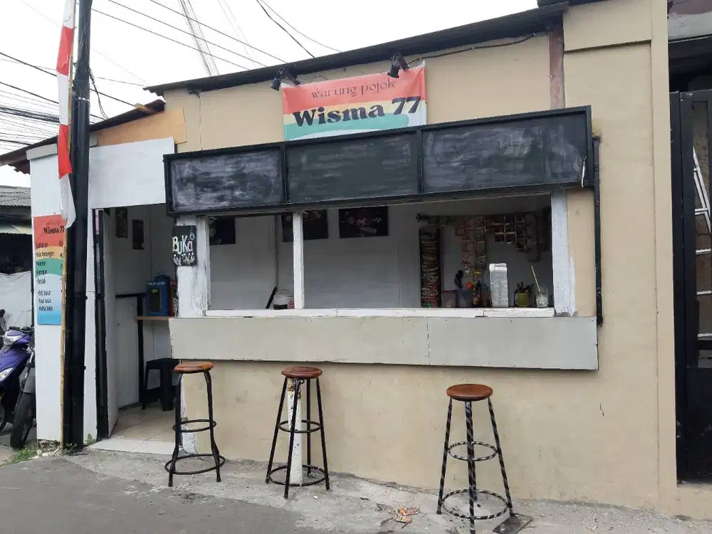 DISEWAKAN KIOS MURAH STRATEGIS JARANG ADA – WISMA 77 BINTARO