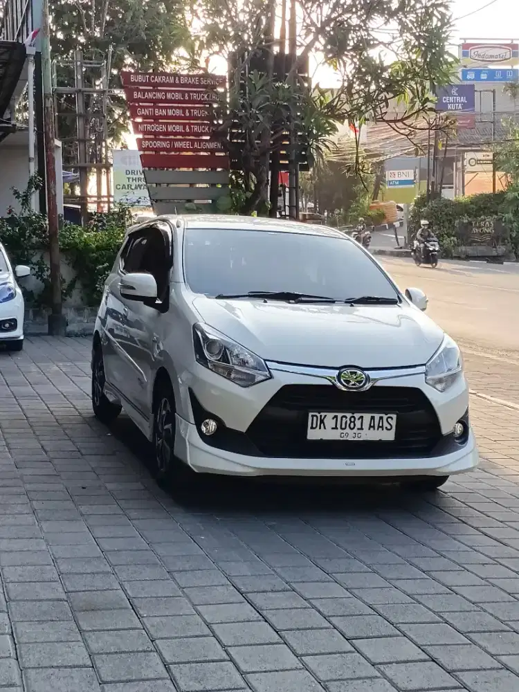 AGYA TRD S MANUAL ASLI BALI LOW KM SIAP PAKAI