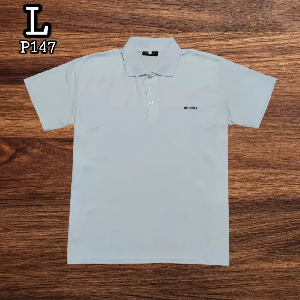 Mitzvah White Polo Shirt