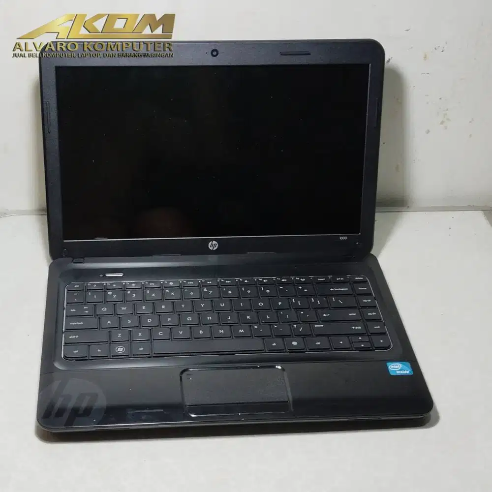 Laptop HP 1000 Intel Celeron Ram 4gb Hardisk 320gb