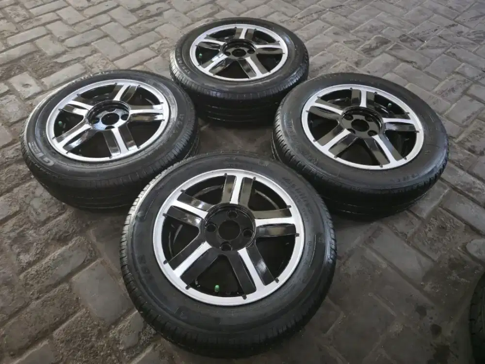 Velg Ban Ori R14 Calya Sigra Agya Ayla Soluna Corolla Starlet Baleno